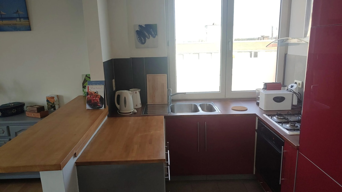 Apartement for 2 ppl. with balcony at Etterbeek