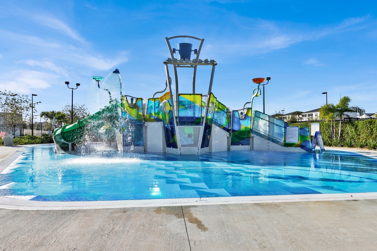 FREE Waterpark + Heated pool + SPA + Lazy River