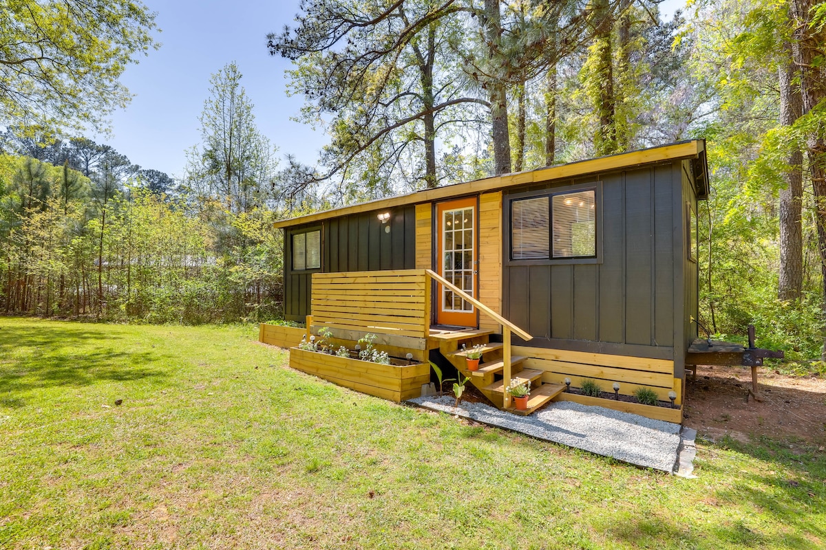 Georgia Tiny Home on Farm Retreat: Hike On-Site!