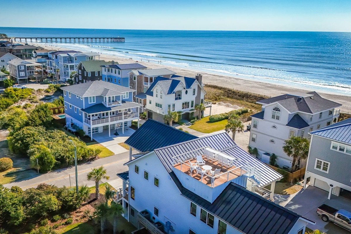 Luxury Home Ocean Views Near Beach Elevator DogsOK