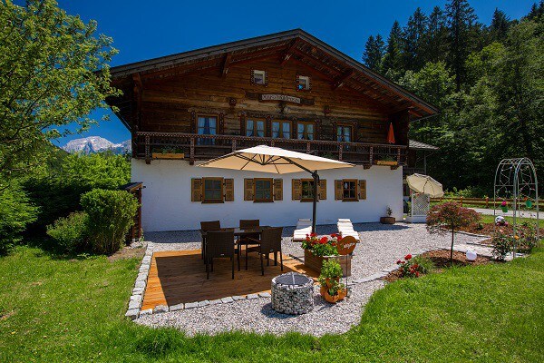 Ferienwohnung Bergblick, 60 qm 3 Personen Balkon