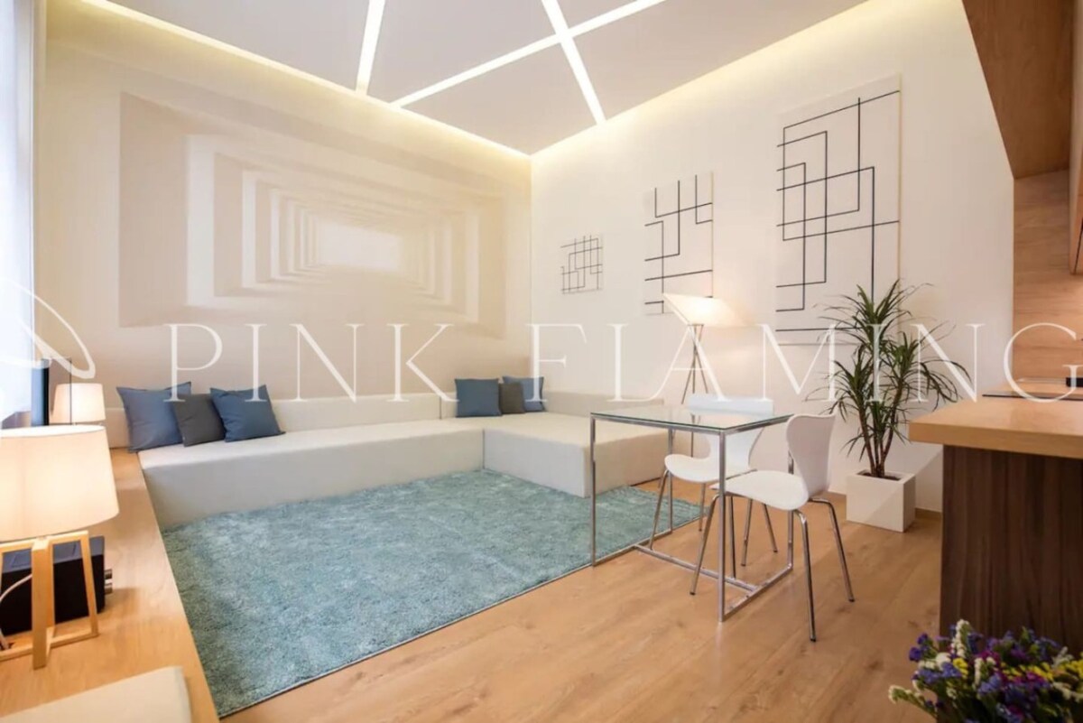 Modern Loft-Style Apartment | Pink Flamingo