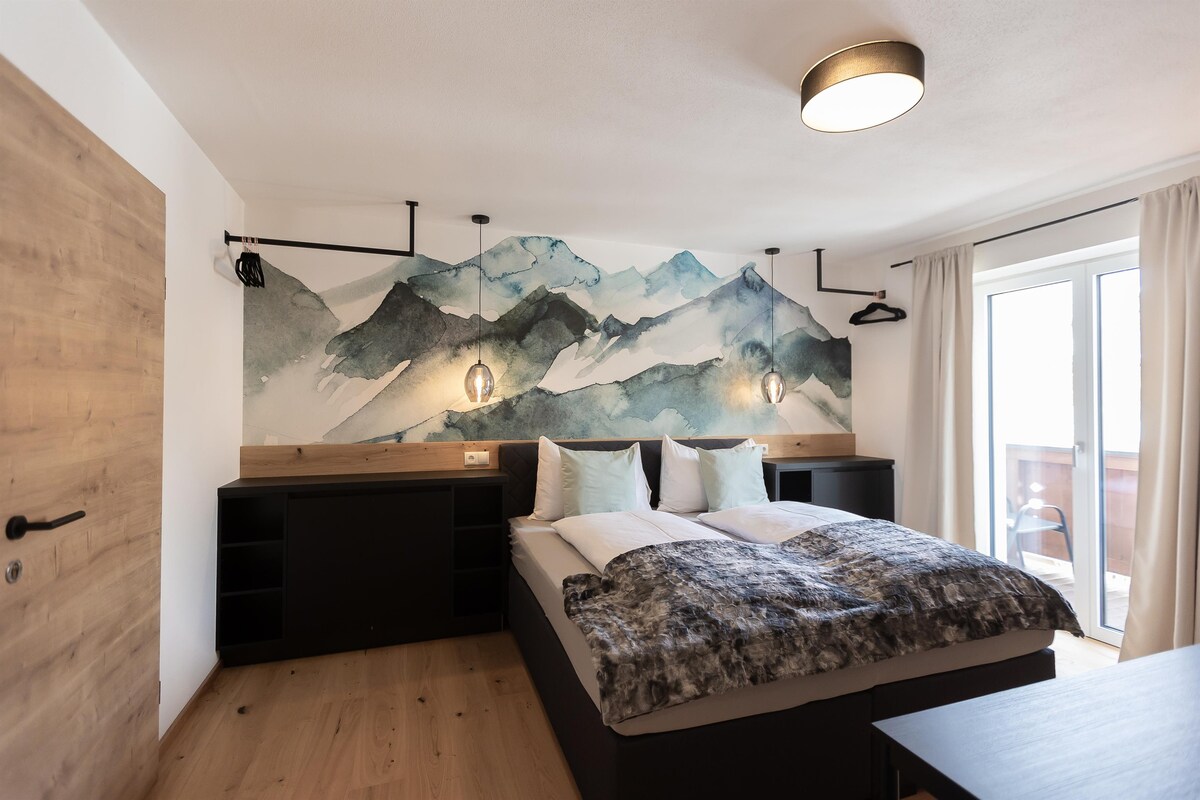 Stylisches Apartment mit Bergblick