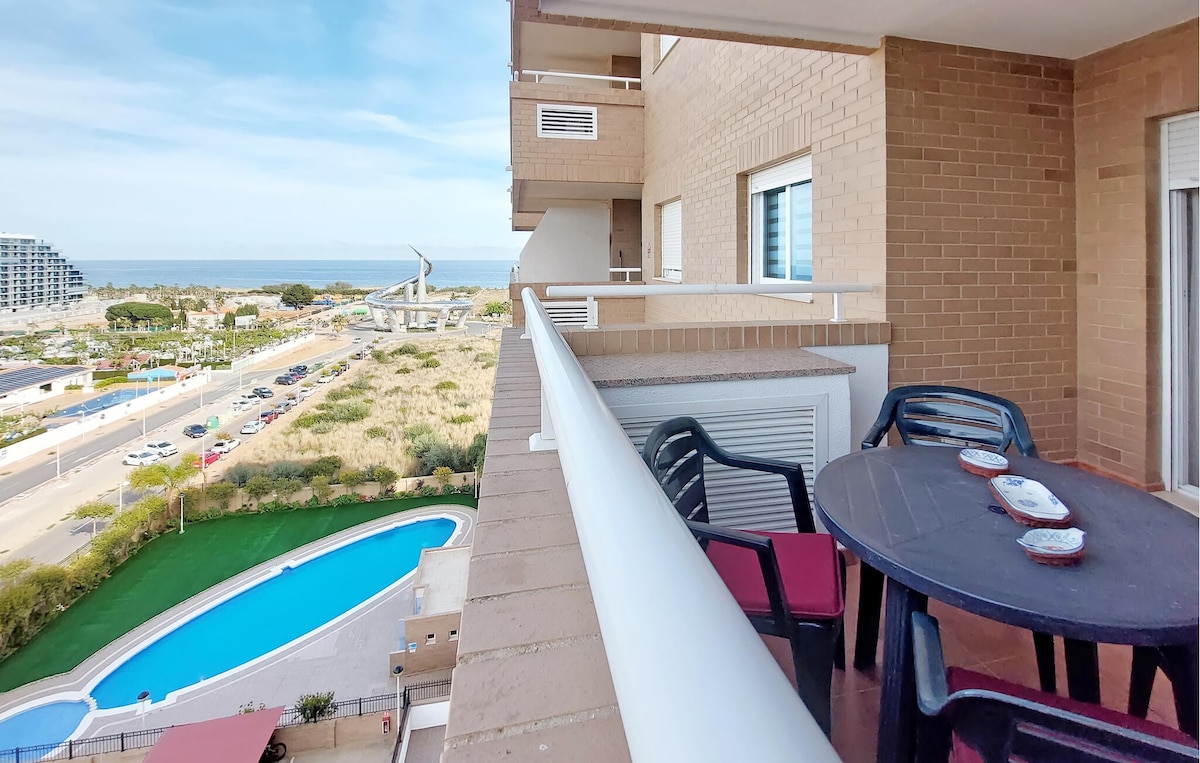 Lovely apartment in Oropesa del Mar with WiFi