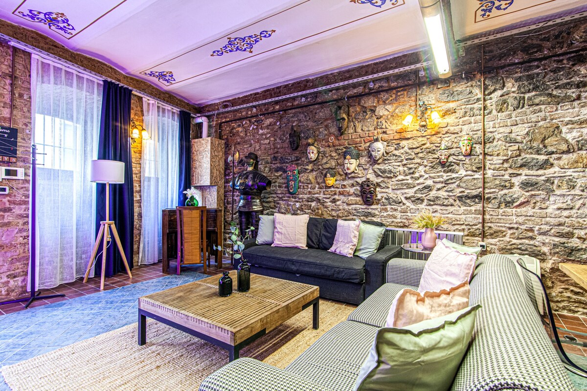 Centrally Located Historical Flat in Beyoglu