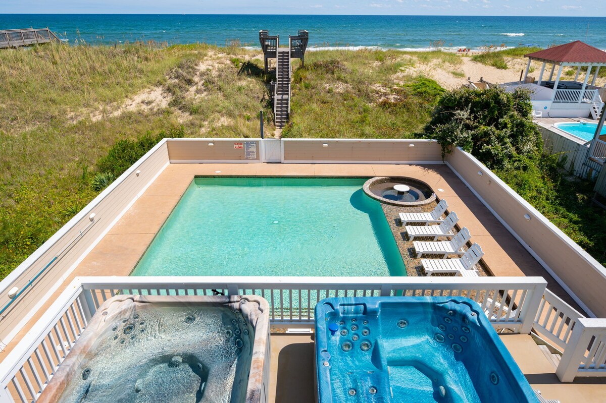 Take it to the Limit:Stunning Oceanfront w/Pool!