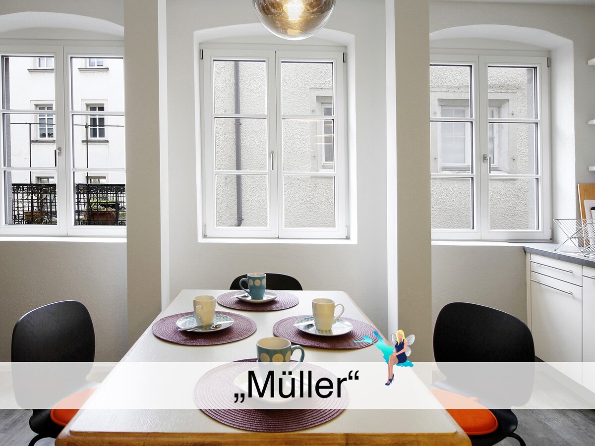 Ferienwohnung Müller - hochwertig sanierter Altbau