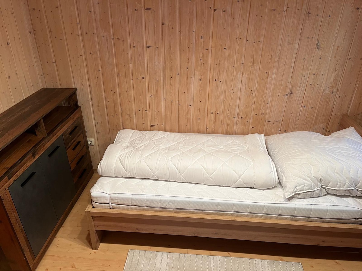 Urige idyllische Hütte mit Sauna