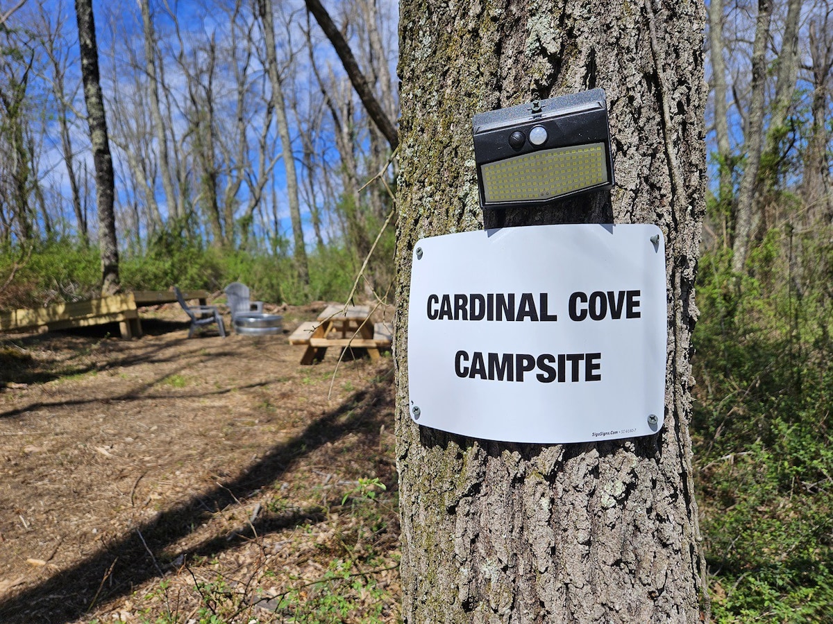 Cardinal Cove Campsite at Hocking Vacations