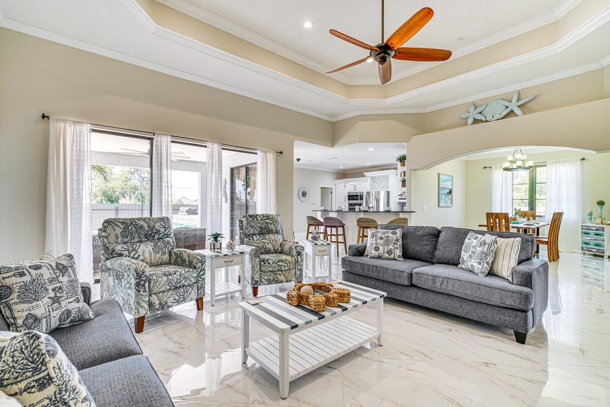 Expansive Cape Coral Home w/ Private Pool, Hot Tub