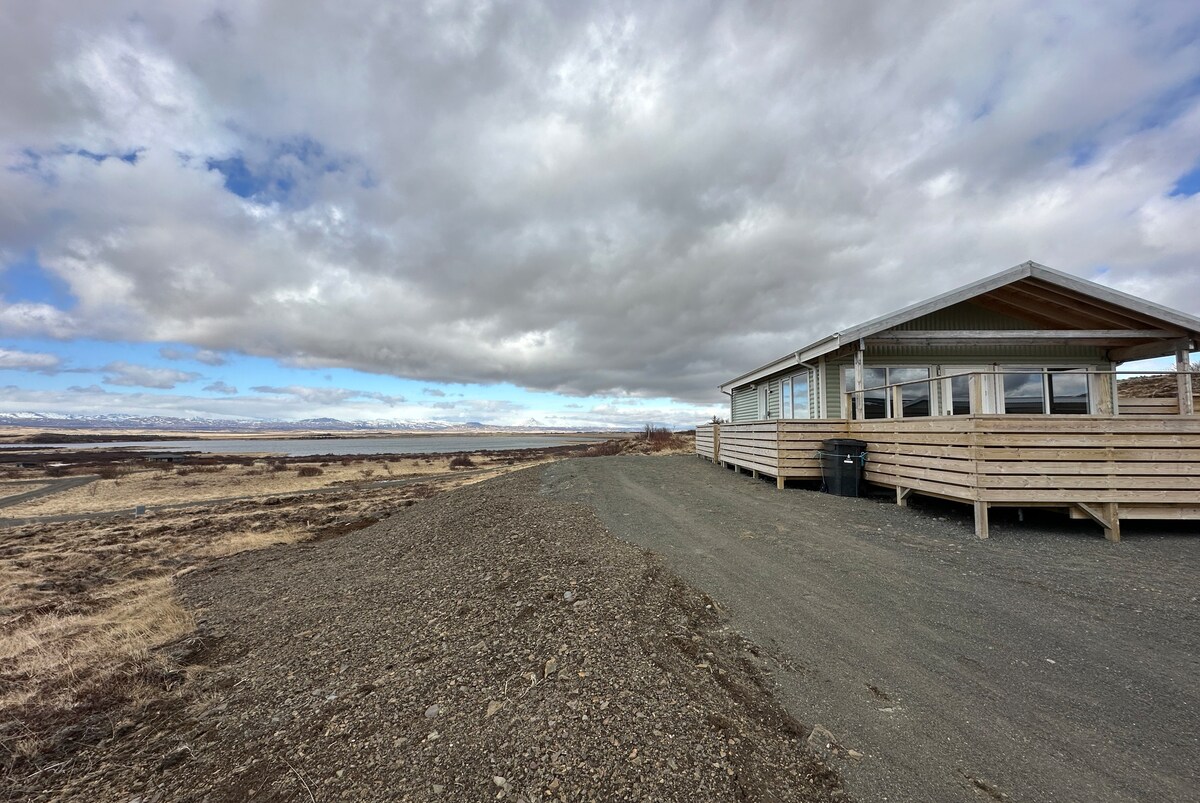 Cabin next to Fossatún west of Iceland