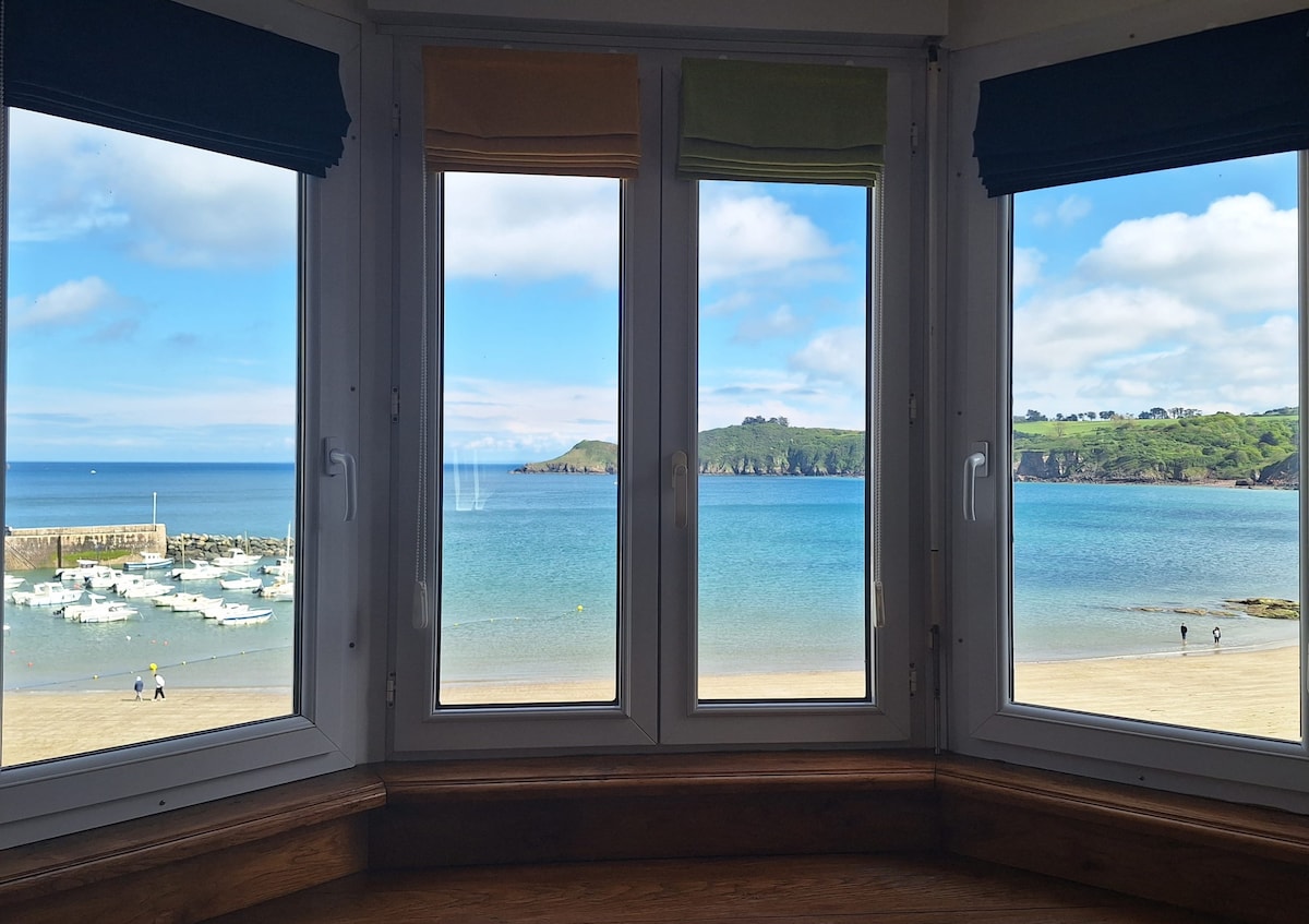 Face à la mer, avec terrasse ensoleillée, Bréhec