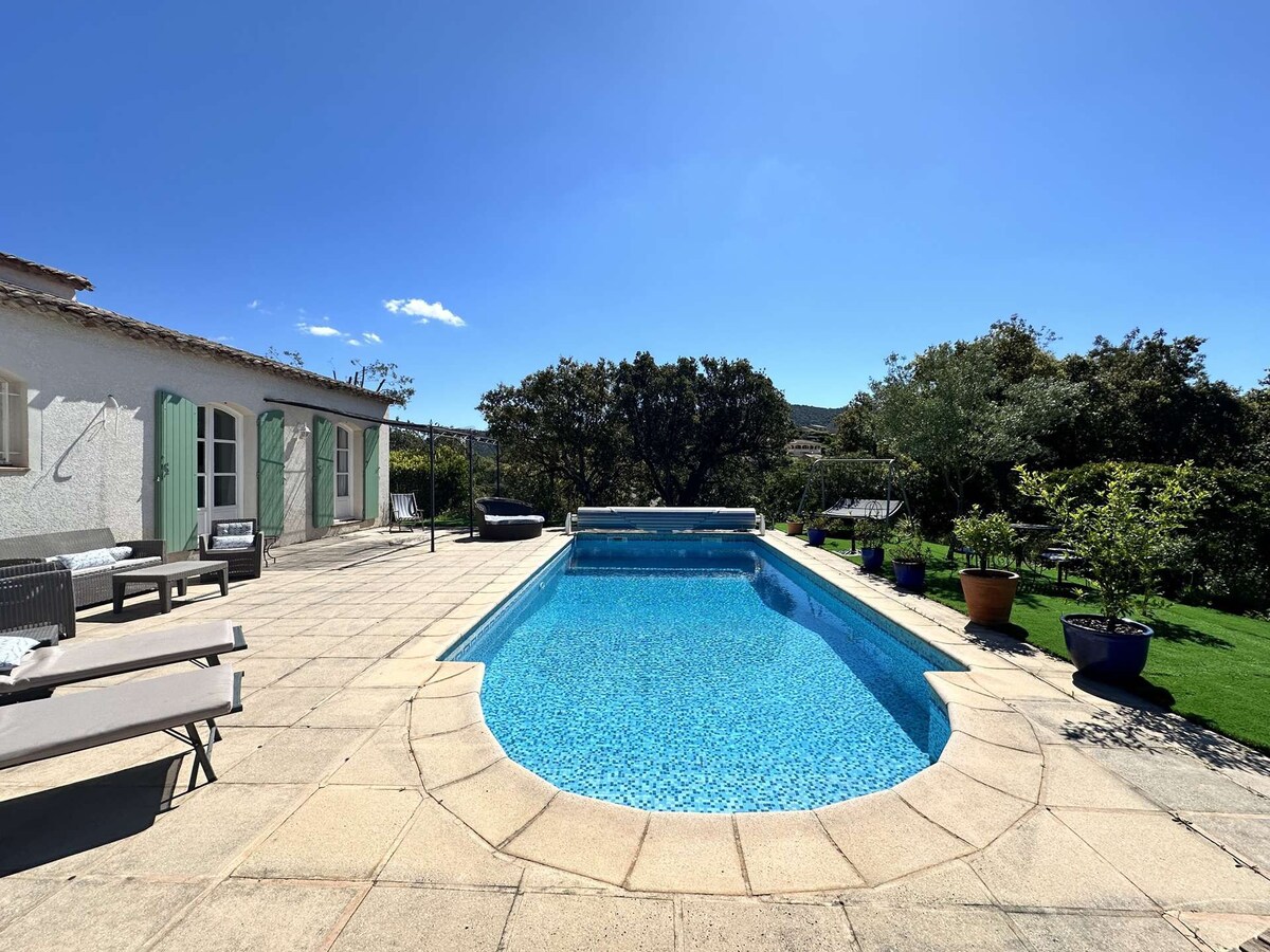 Villa climatisée avec piscine privée pour 6 person