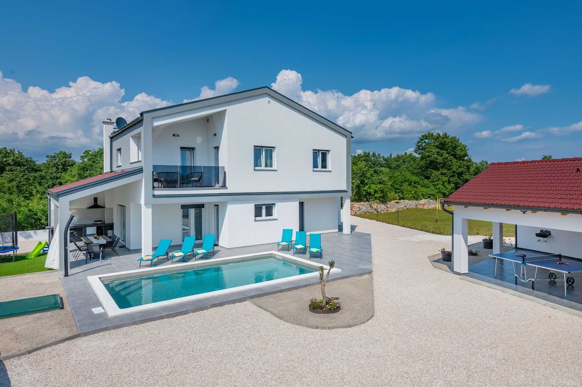 A modern and luxurious Istrian villa