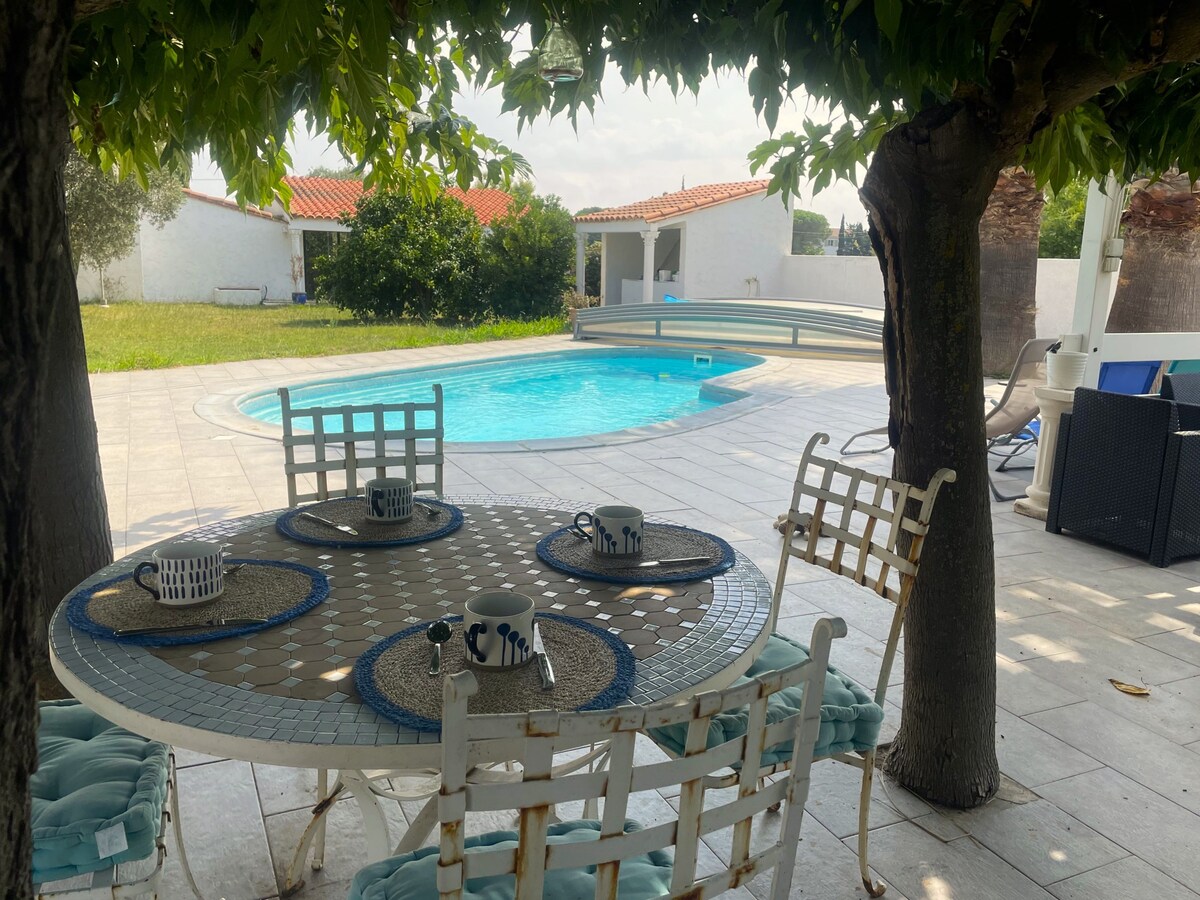 St Cyprien magnifique Villa piscine privée 10 pers