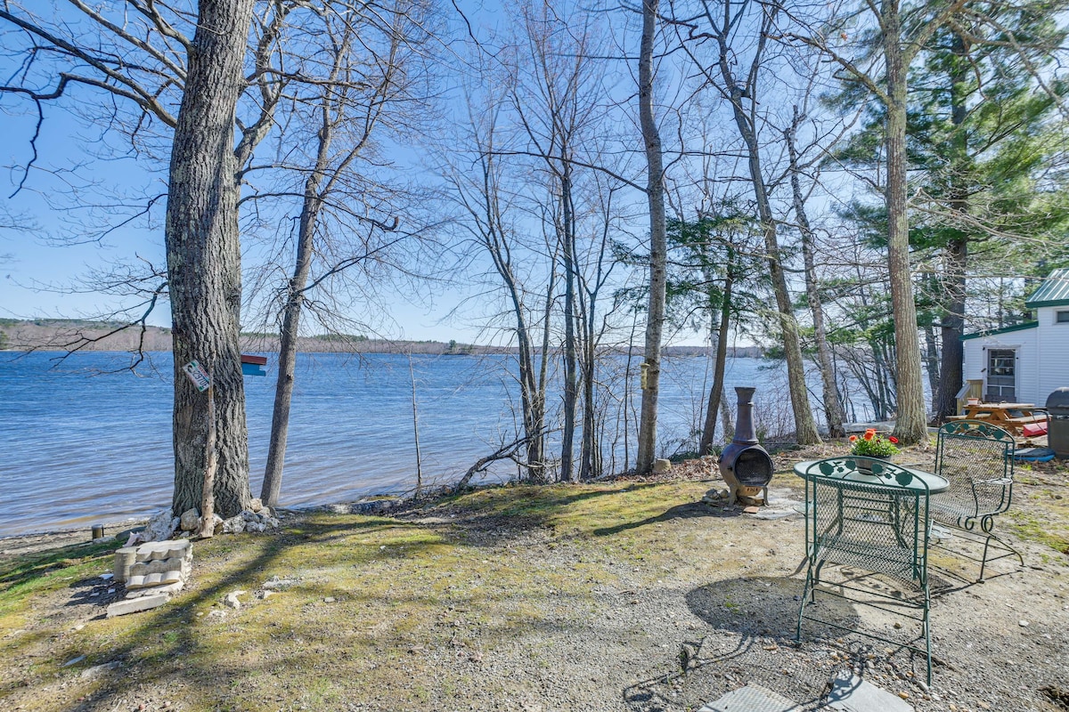 Waterfront Hampden Home on Hermon Pond!