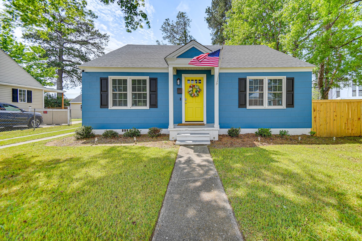 Elizabeth City Abode w/ Fenced Yard, Near Downtown