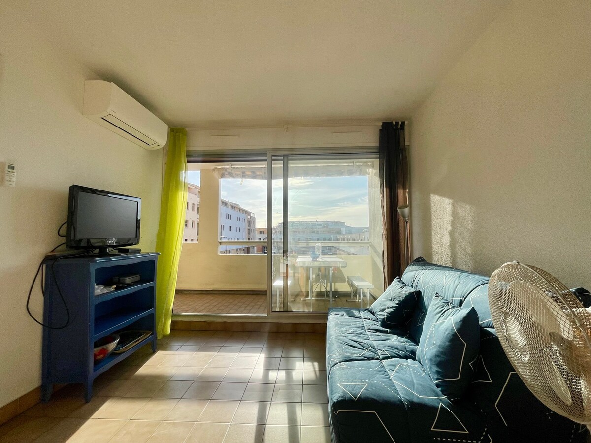 Apartment Sète, 1 bedroom, 6 pers.