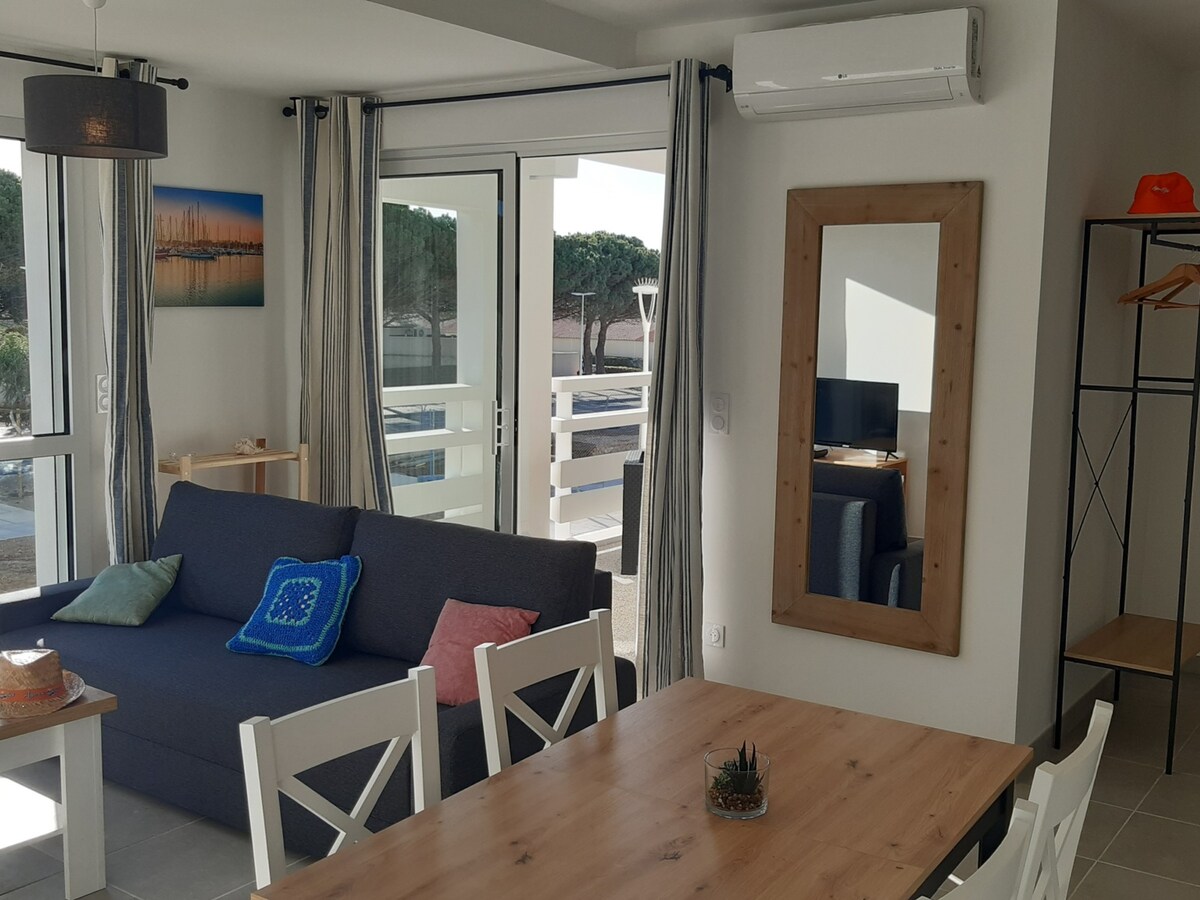 Apartment Port Leucate, 1 bedroom, 4 pers.