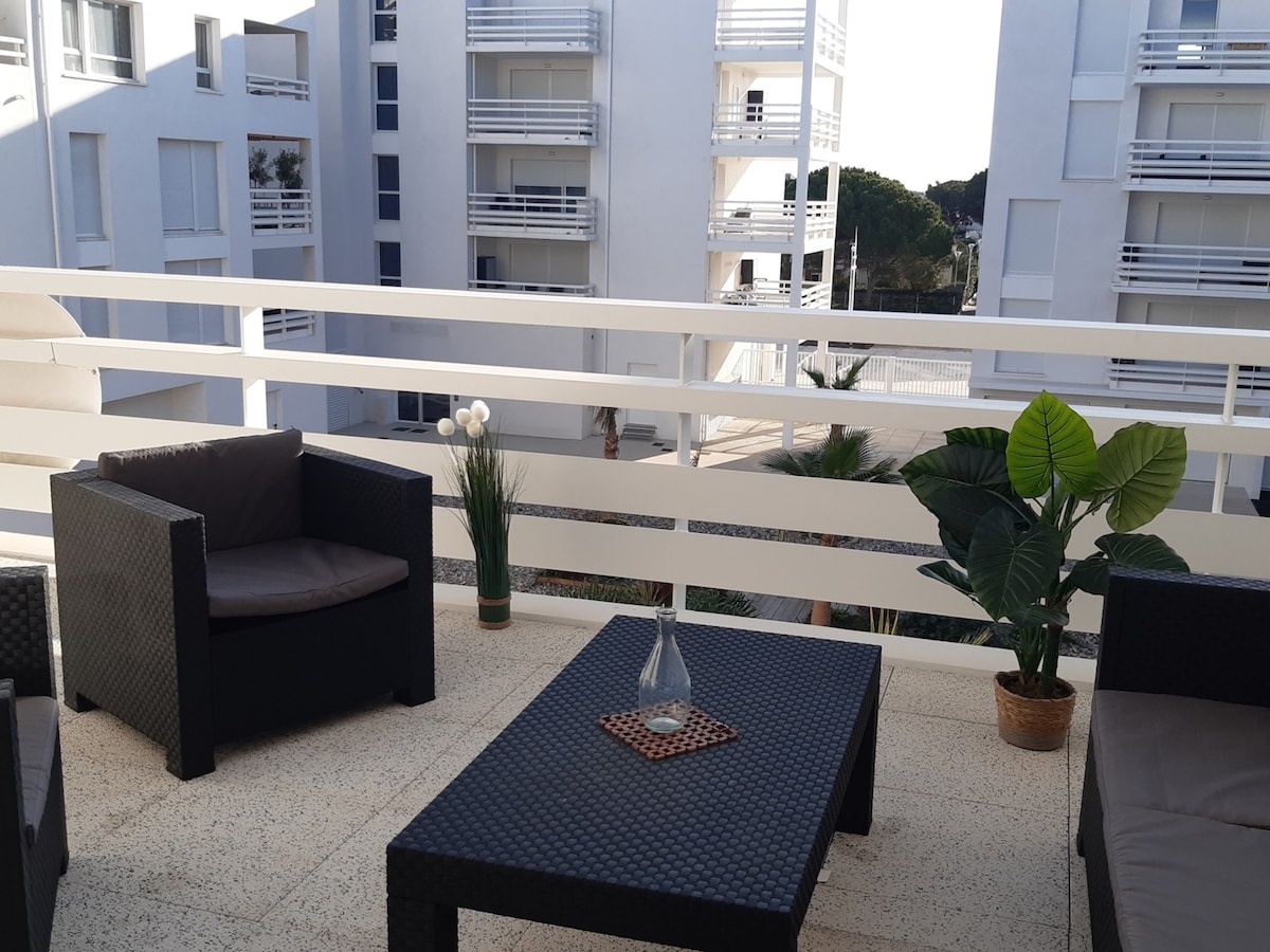 Apartment Port Leucate, 2 bedrooms, 6 pers.