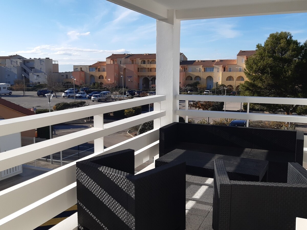 Apartment Port Leucate, 2 bedrooms, 6 pers.