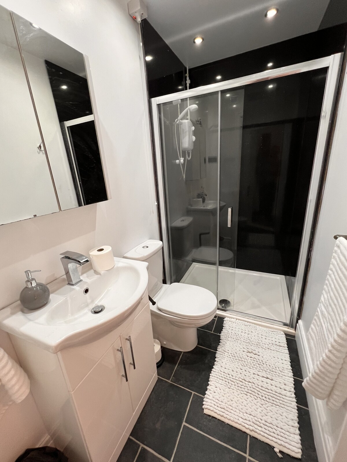 Double room ensuite with shower- mountain view
