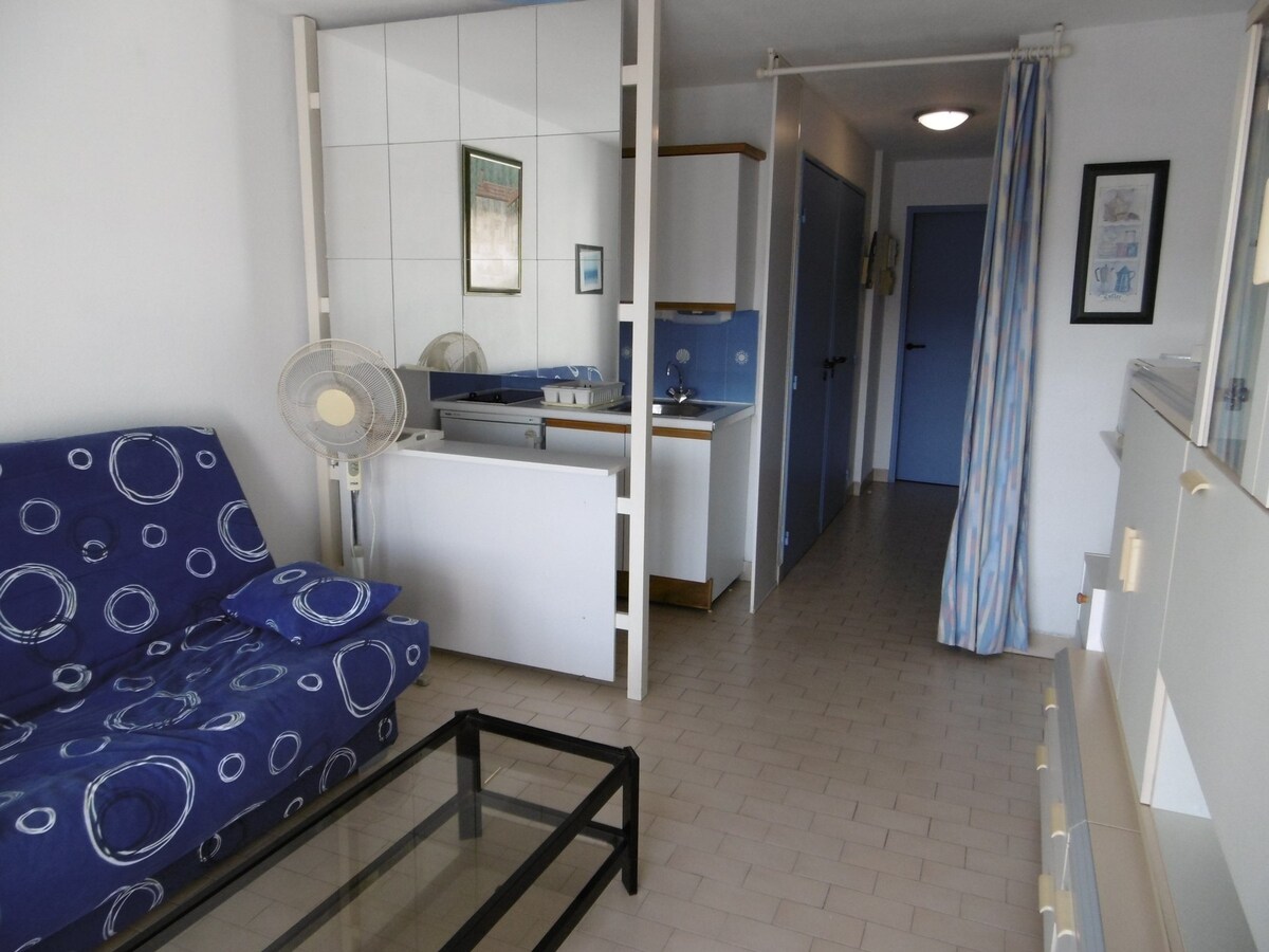 Apartment Sète, 1 bedroom, 5 pers.
