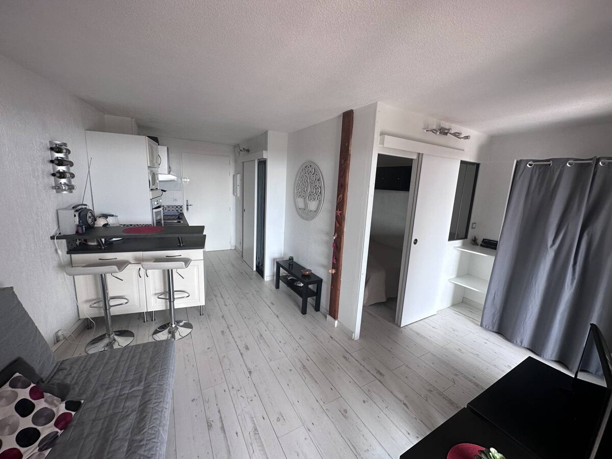 Appartement T2 proche mer avec piscine