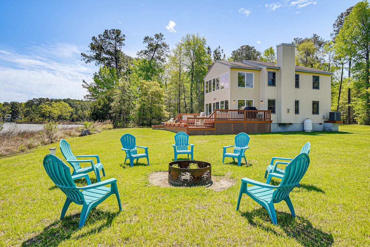 Scenic Port Haywood Gem w/ Waterfront Views!