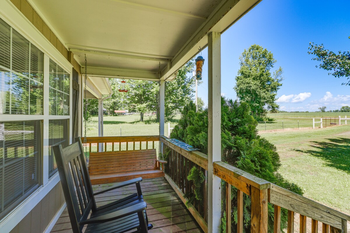 Quiet Atkins Home w/ Porch - Near Arkansas River!
