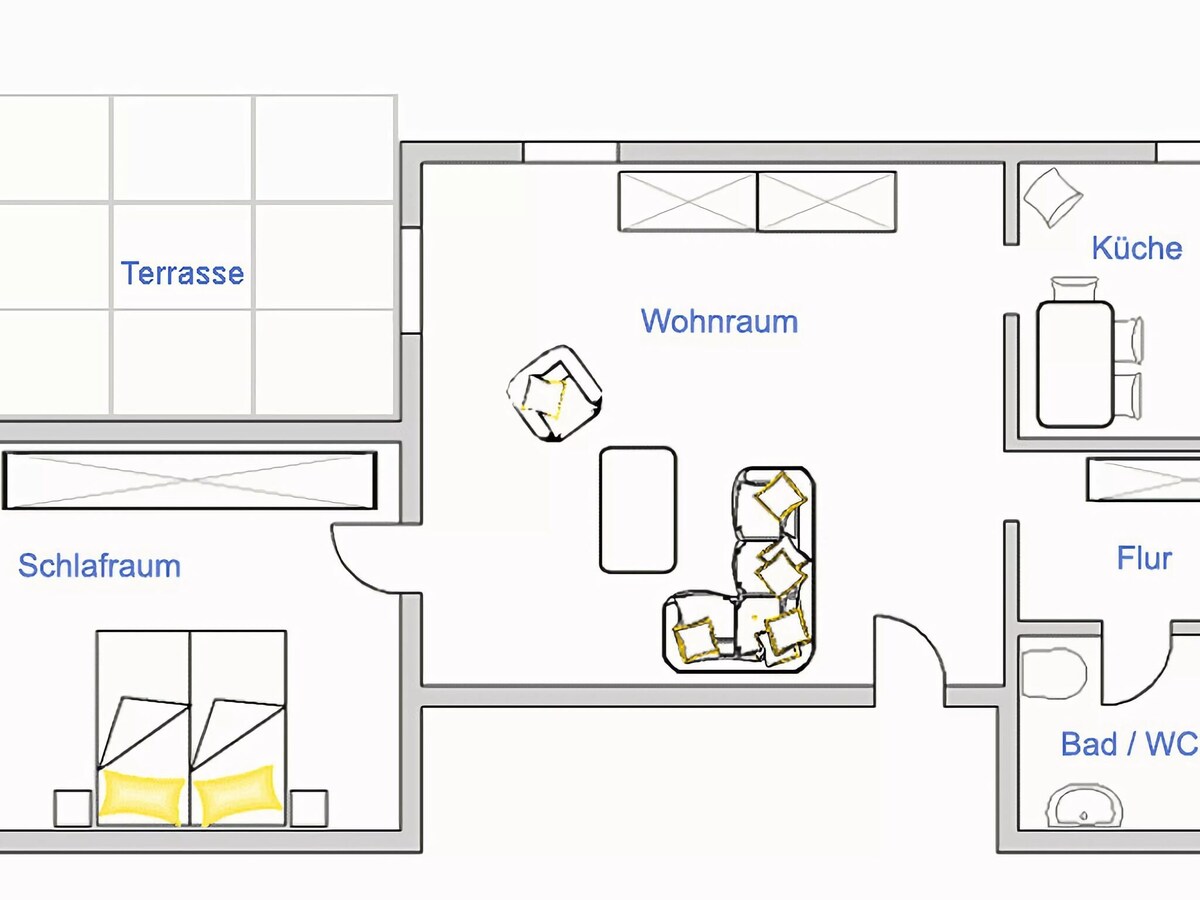 4-person apartment in Altenberg