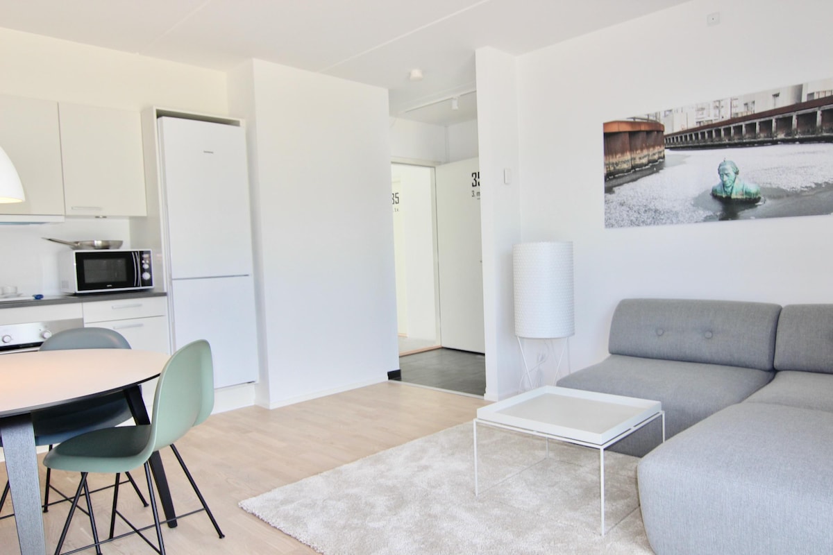 Great 1-bed by Odense Harbour