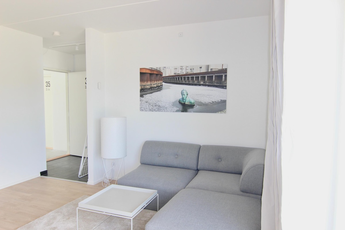 Great 1-bed by Odense Harbour