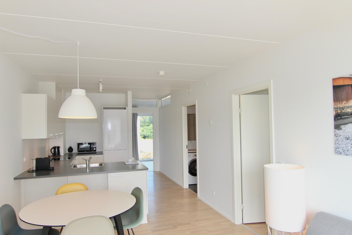 Great 2-bed w/balcony in Odense Harbour