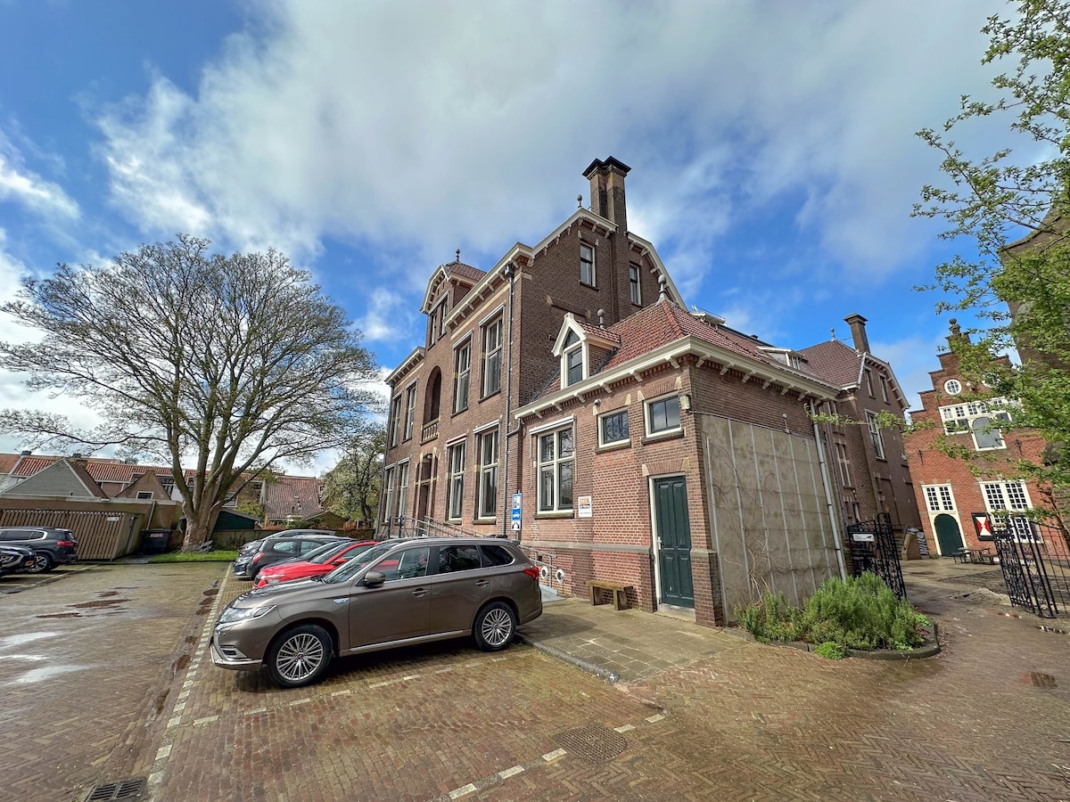 Two historic houses central in Enkhuizen