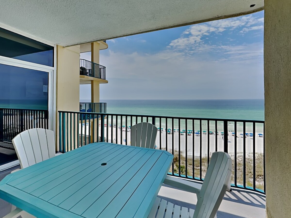 Jade East Towers #650 | Gulf Front + Pool Access!