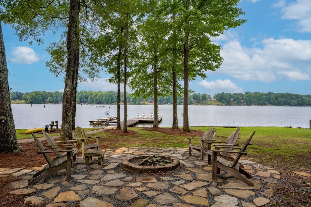 Pet Friendly with Big Water Views, Dock, Fire Pit