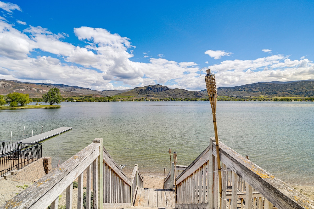 Lakefront Oroville Paradise: Private Beach & Dock!