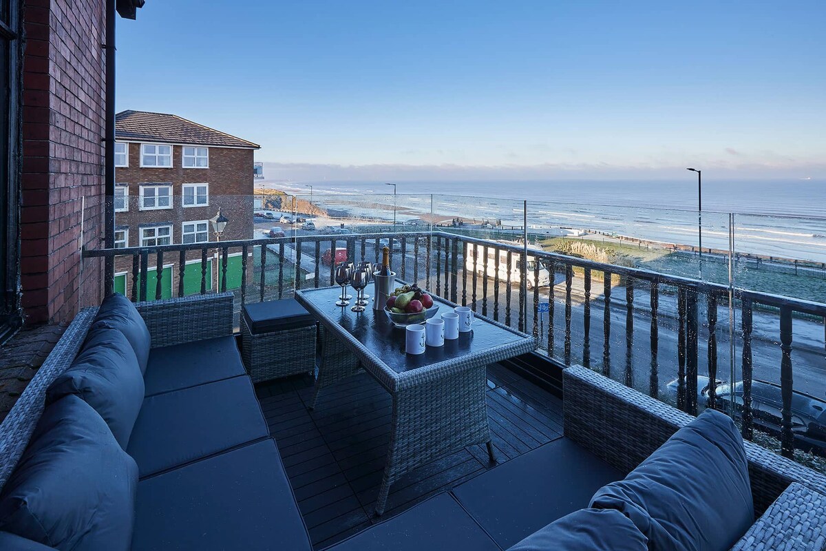 Captain's Deck Beach Balcony  | PerfectlySaltburn