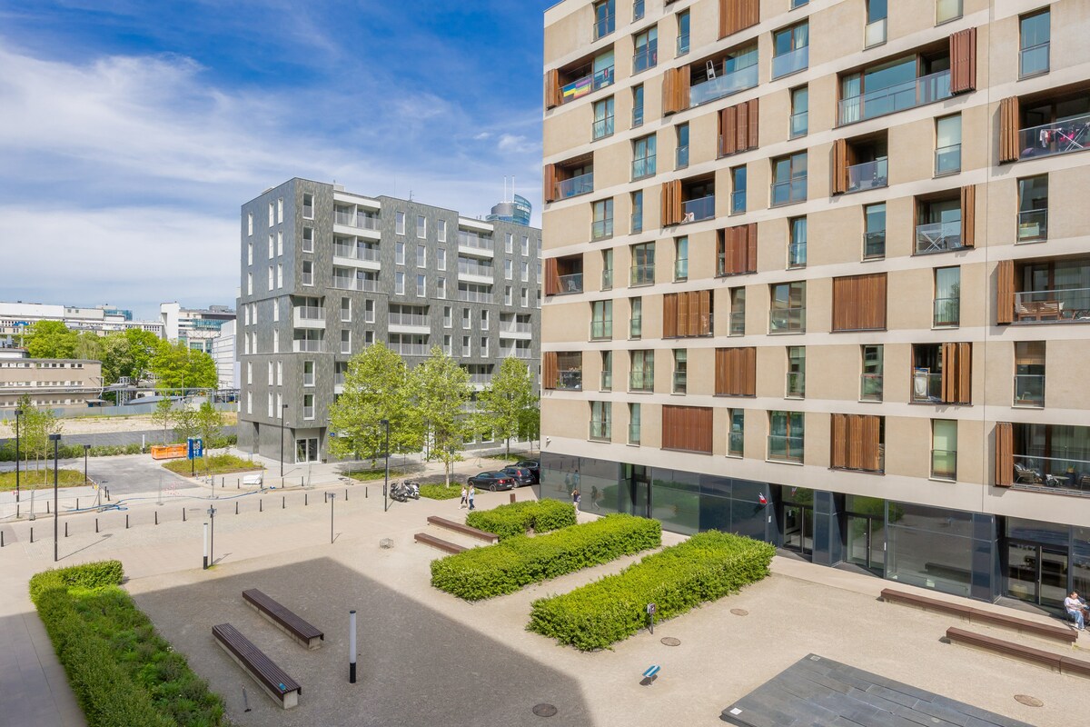 Modern apartment | Balcony | Parking | Warsaw