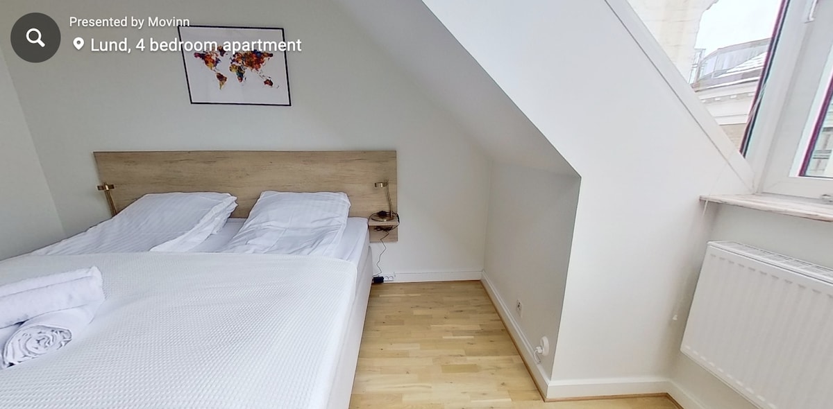 Amazing 4 bedroom apartment in Central Lund