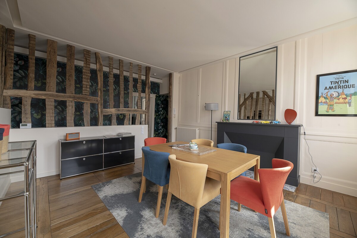 Superb renovated flat in the centre of Rennes