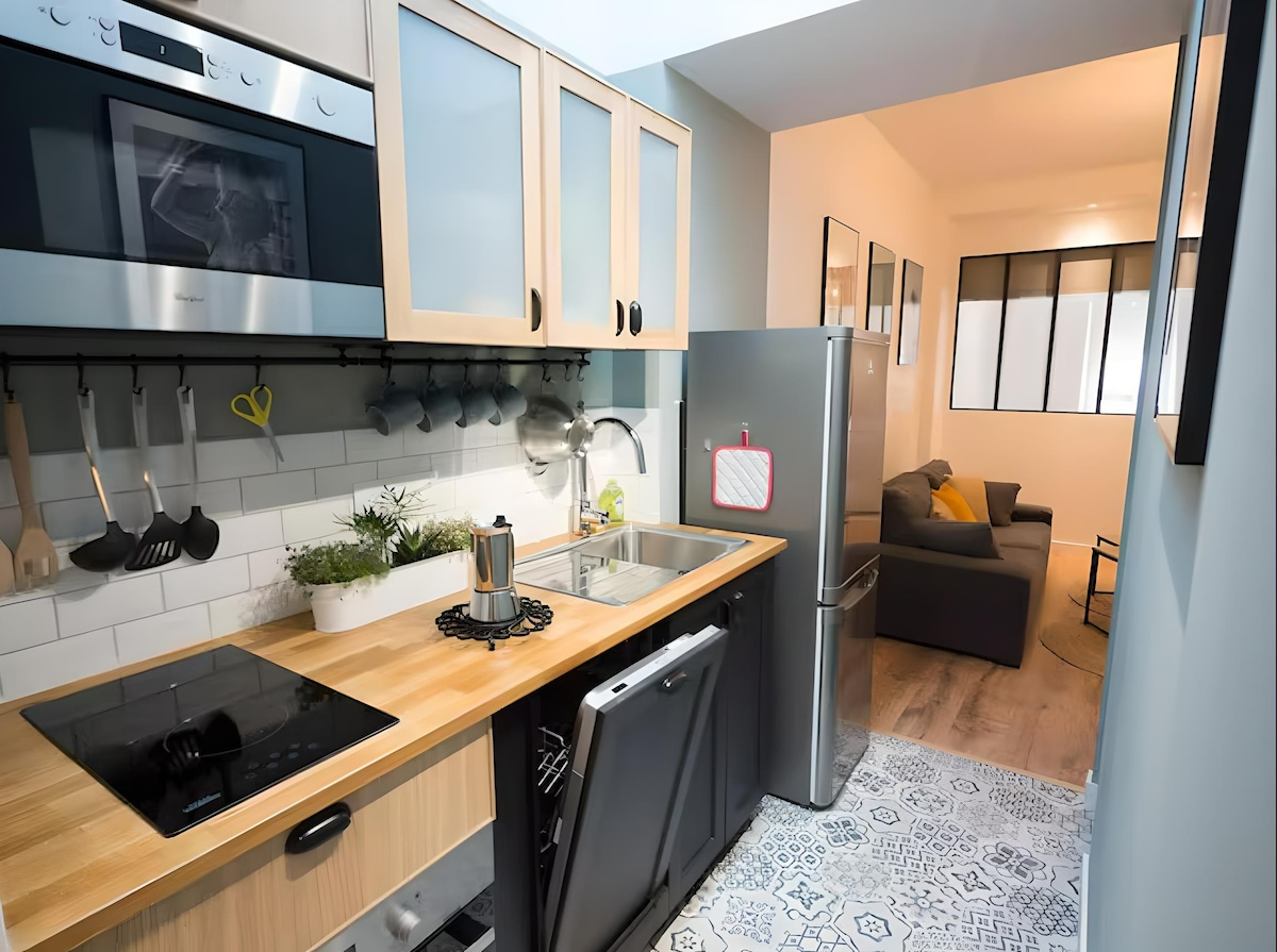 Cozy apartment near Rennes station