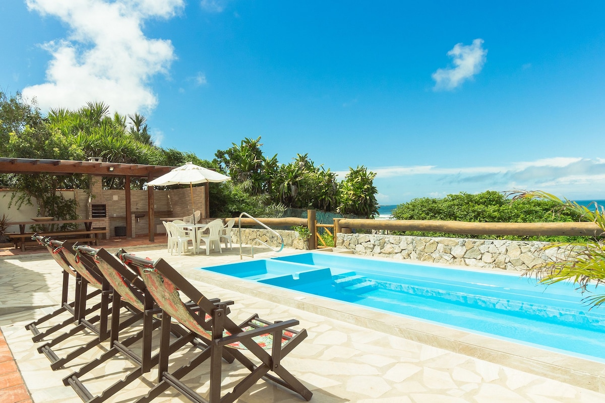 Casa colonial pé na areia Geribá - Búzios