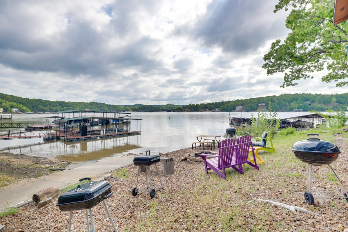 Lakefront Camdenton Condo w/ Boat Launch & Slips!