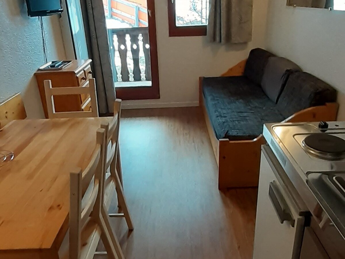 Studio 17m² 2/3 personnes Vue piste