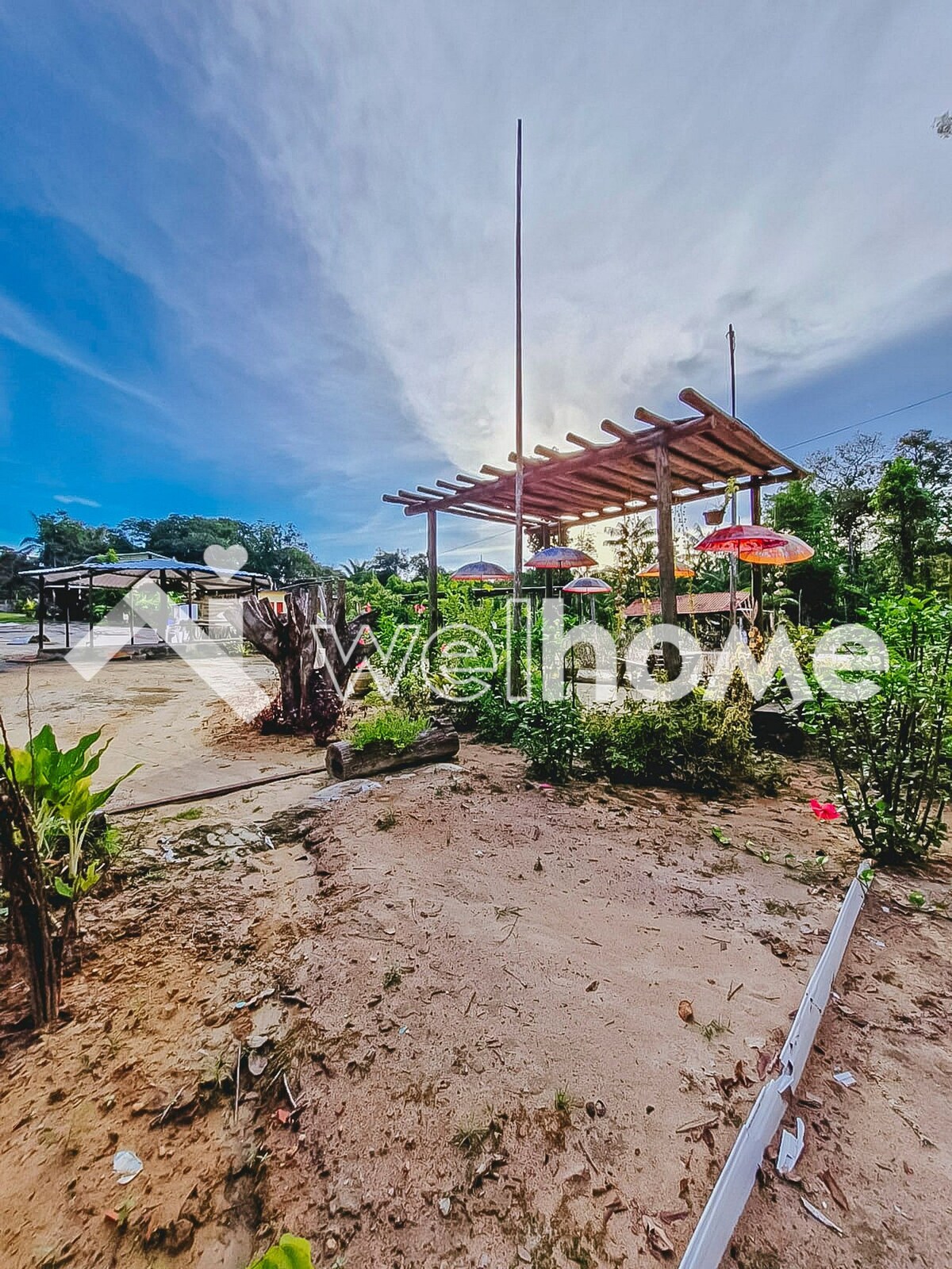 Casa à beira do lago em Manaus