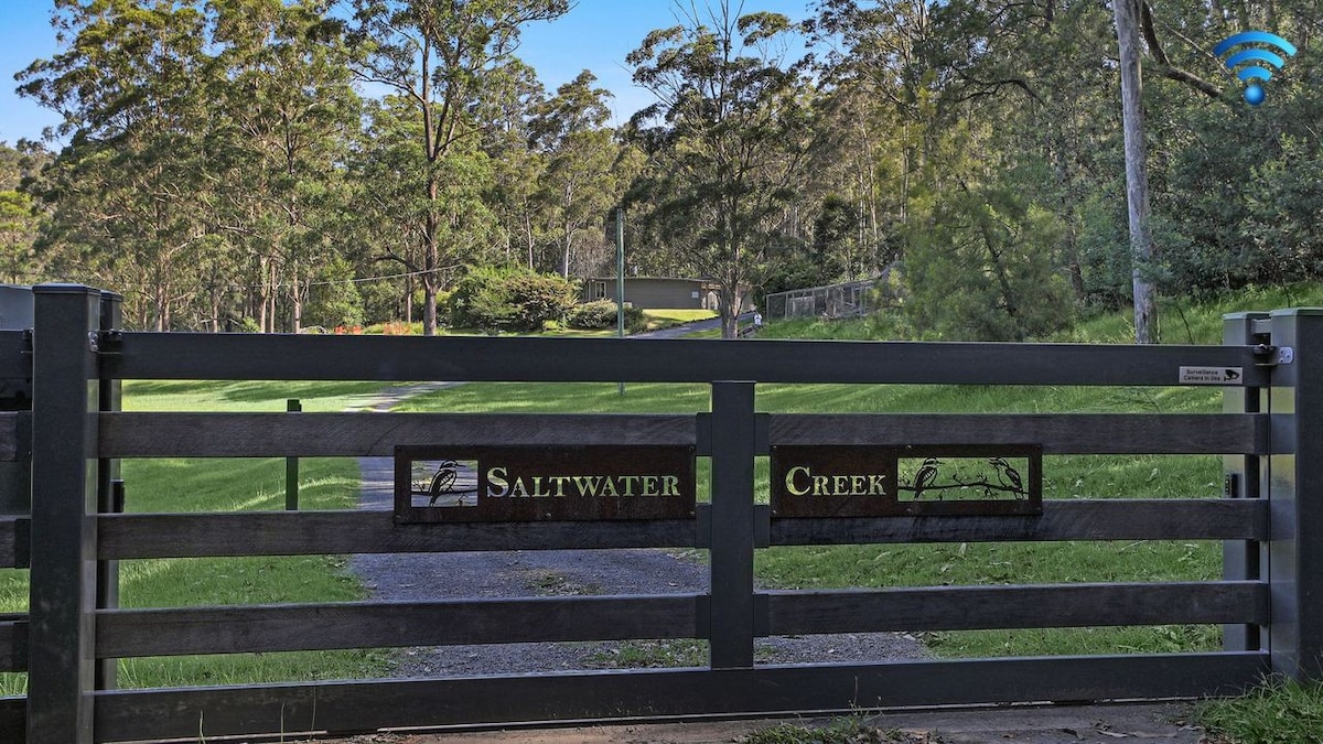 Saltwater Creek - immerse yourself in nature