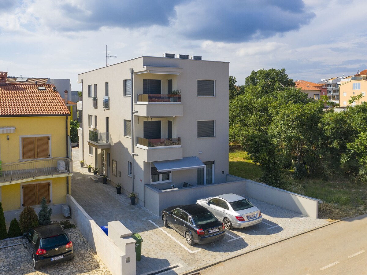 Modern apartment with terrace