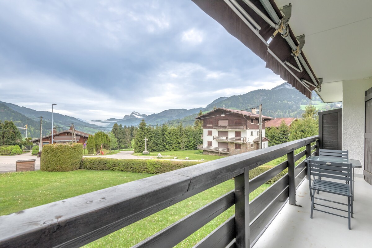 Cozy T2 with exceptional view in Megève - Welkeys